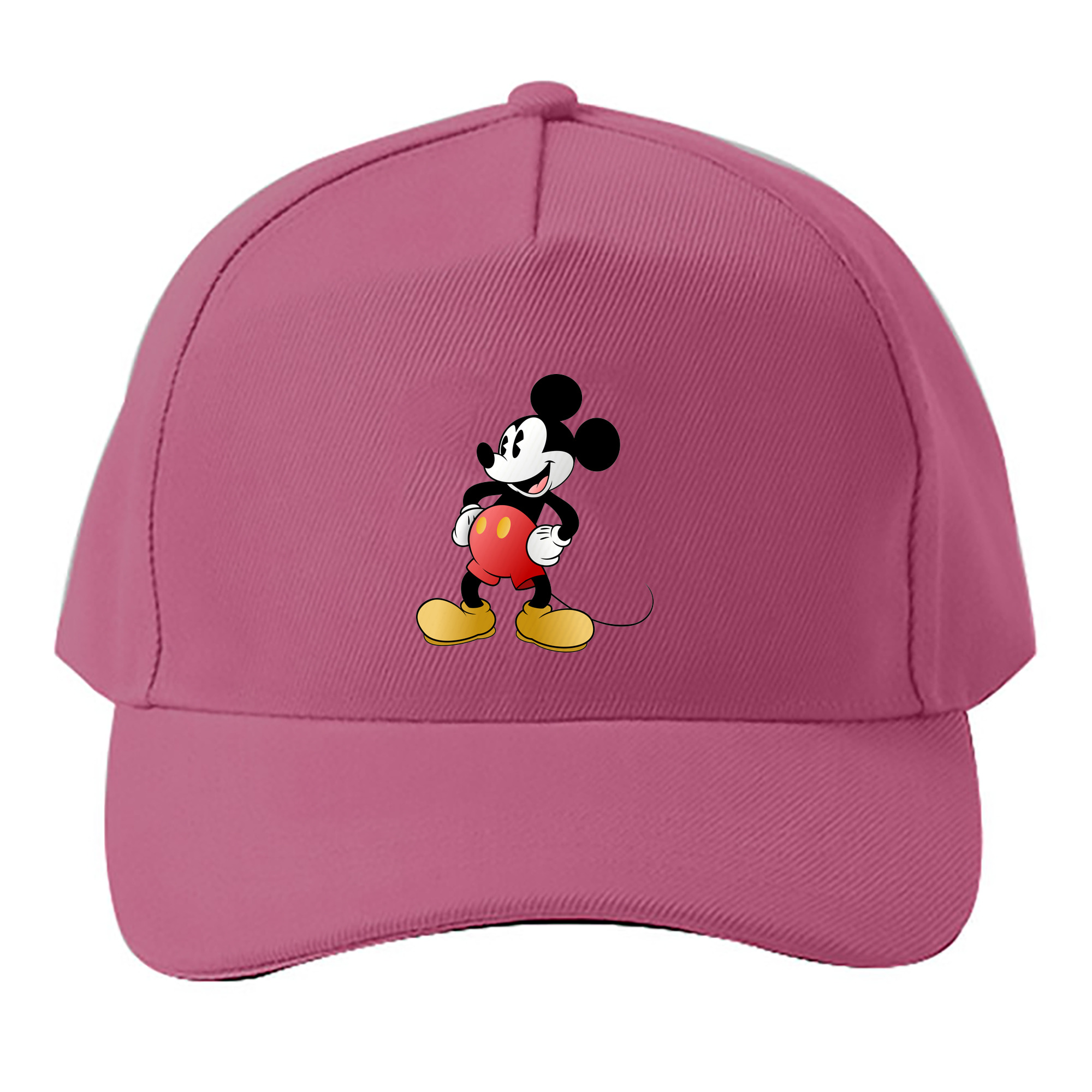 （画像用） ミッキーマウス Mickey Mouse ベースボールキャップ 綿100％ 男女兼用 帽子 スポーツ